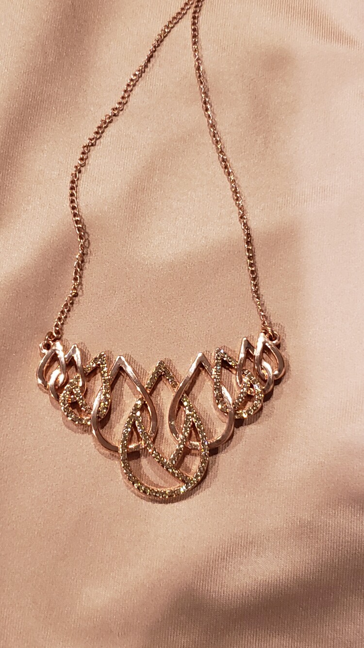 Rosd Gold-Tone Statement Necklace